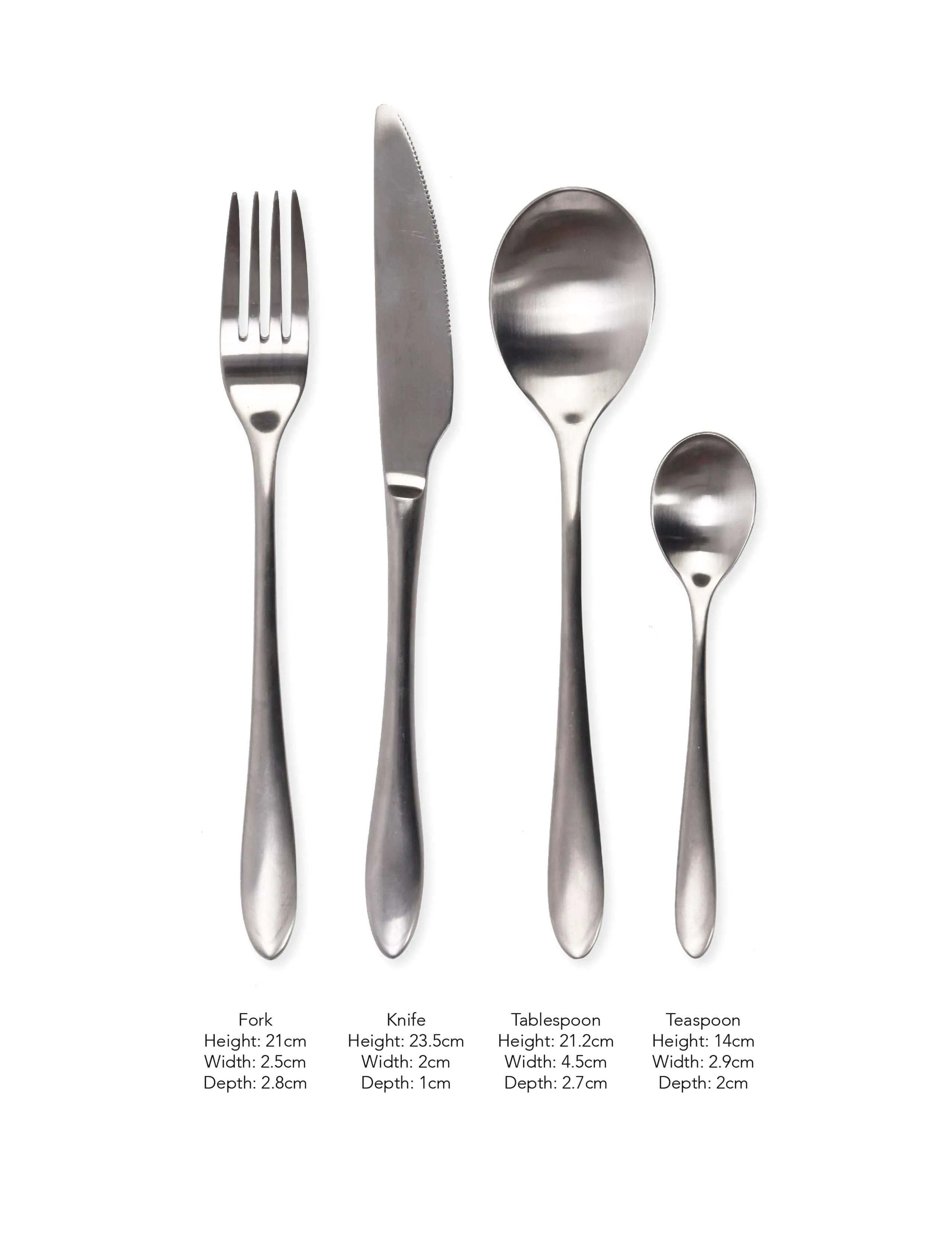 16 Piece Cutlery Set - Silver