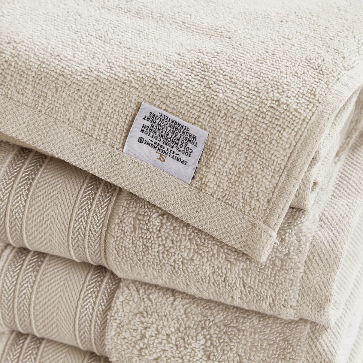 18pc Cotton Bath Towels Set