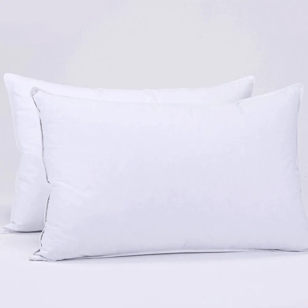 2 Premium Hotel 1150g Pillows 74CM x 48CM Pillows Breathable Cotton