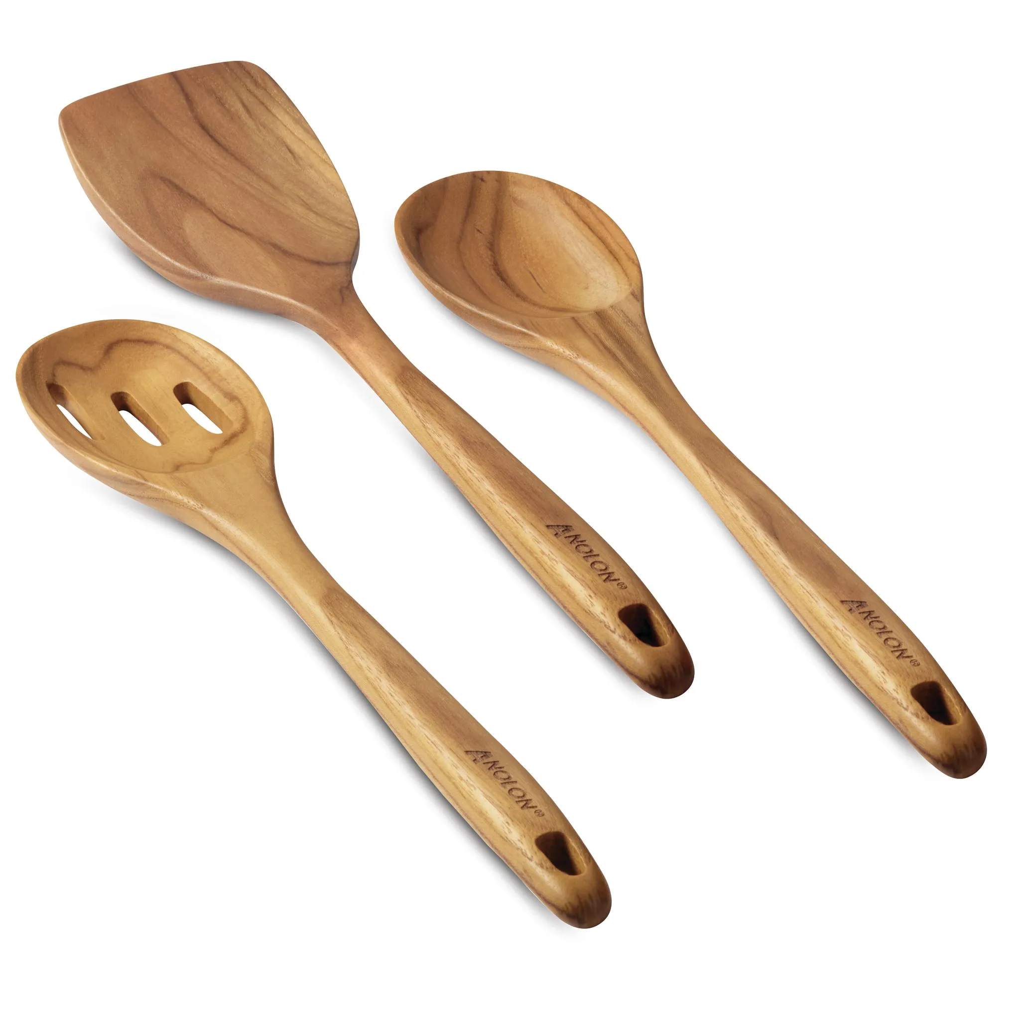 3-Piece Teak Tool Set