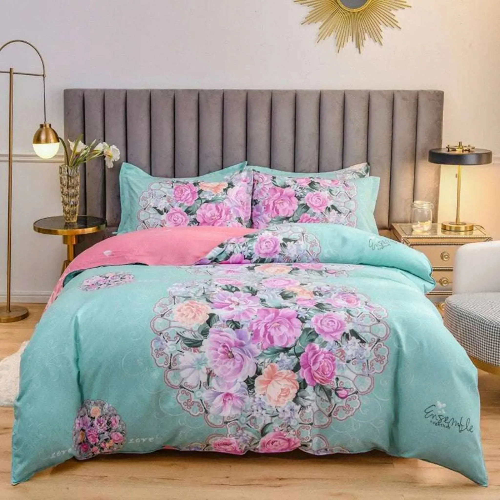 4pc Bedding Set - Healthy and Vibrant Bedroom