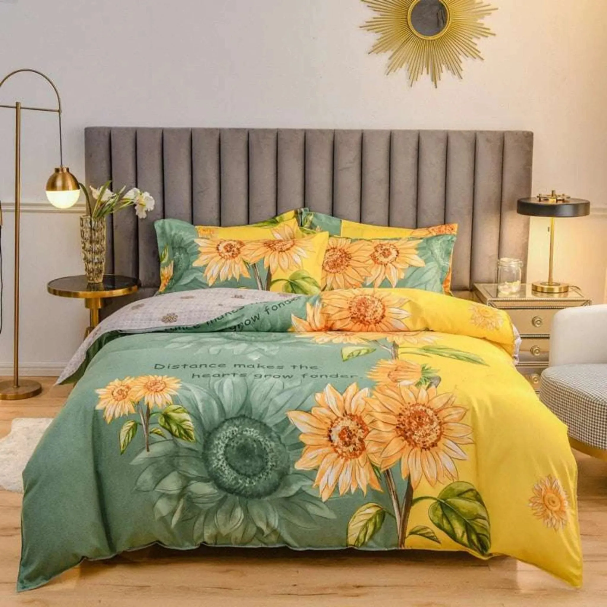 4pc Bedding Set - Healthy and Vibrant Bedroom