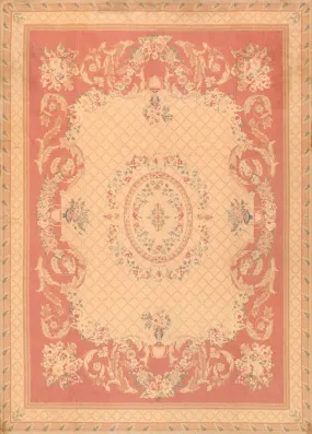 Abusson Collection Luxurious Hand-Knotted Wool Area Rug - Elevate Your Home with Elegance!