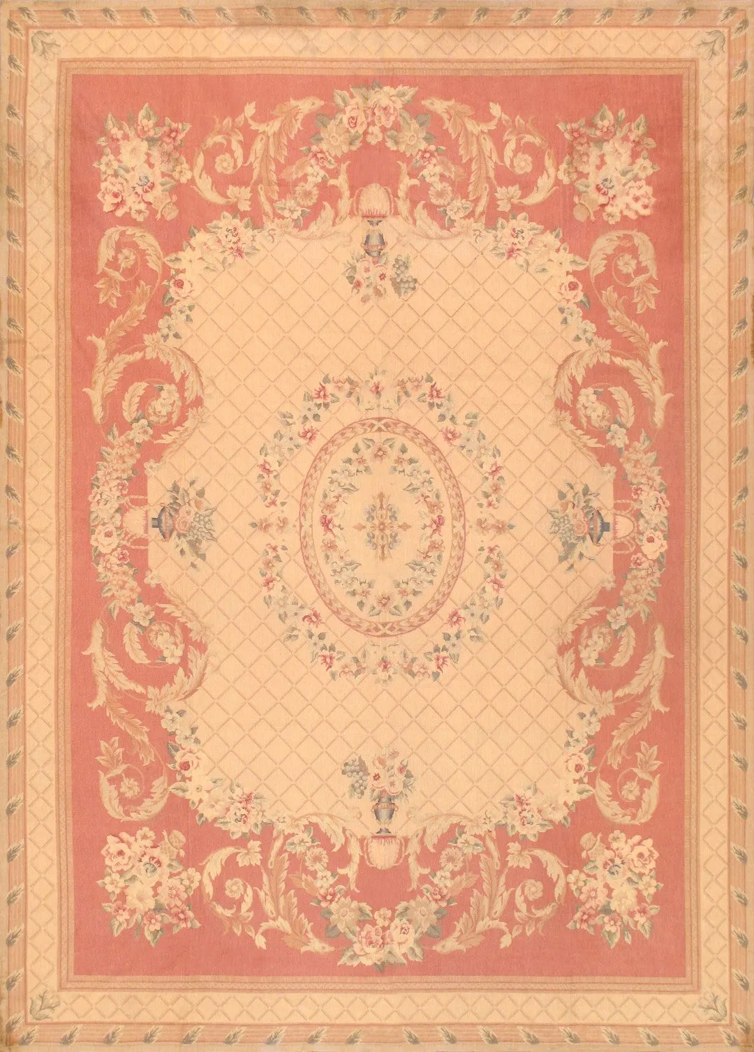 Abusson Collection Luxurious Hand-Knotted Wool Area Rug - Elevate Your Home with Elegance!