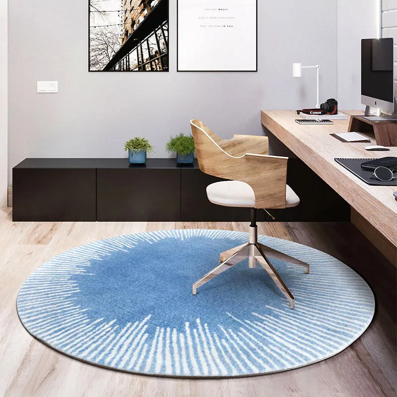 Arbus Modern Yellow Round Rug