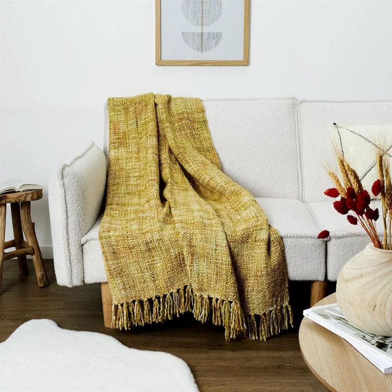 Ashae Acrylic Woven Throw