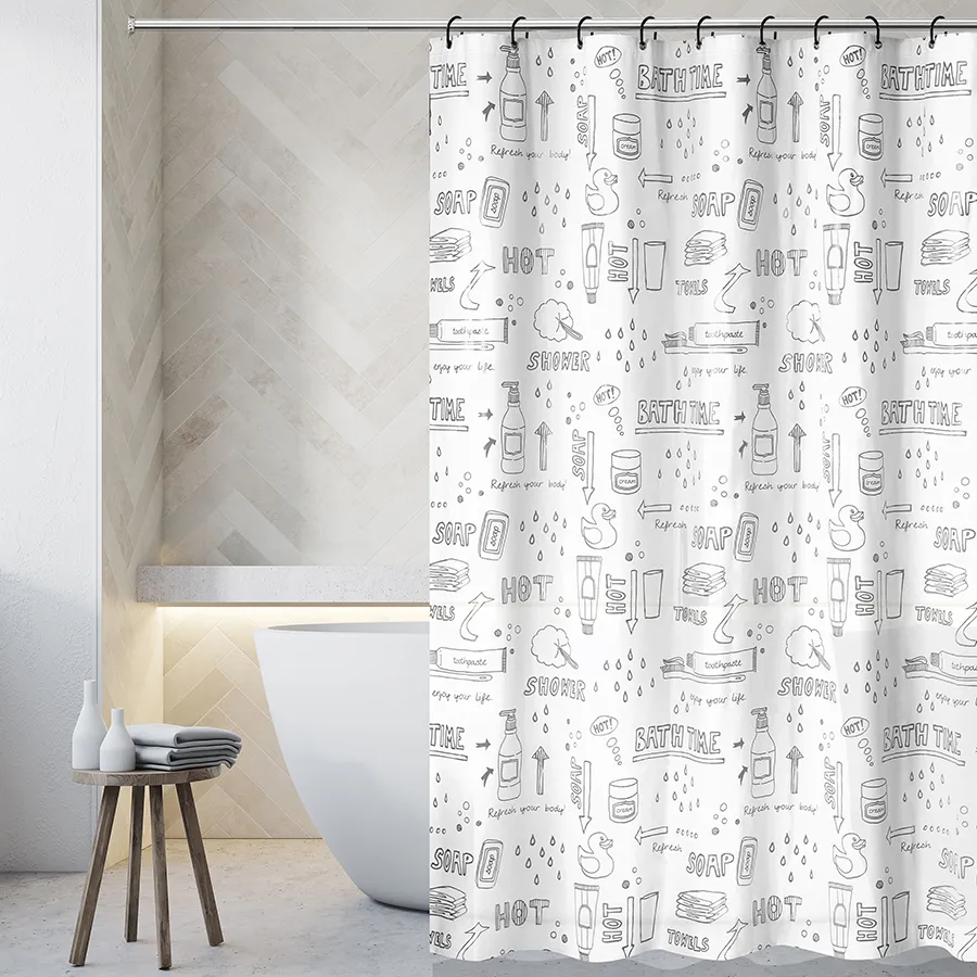 Baine Shower Curtain Set