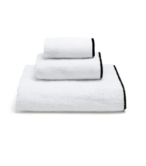 Black Mira Towels