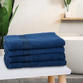 Bodil Bath Towel (Blue) - Set Of Four