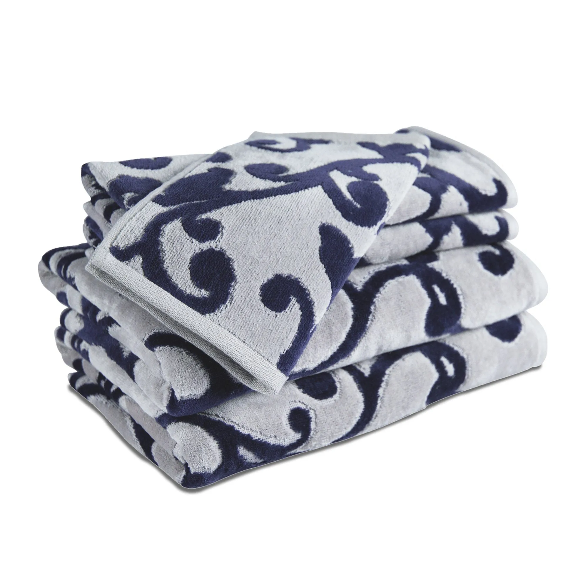 Bossiano Hotel Luxury Jacquard 5pc Towel Set