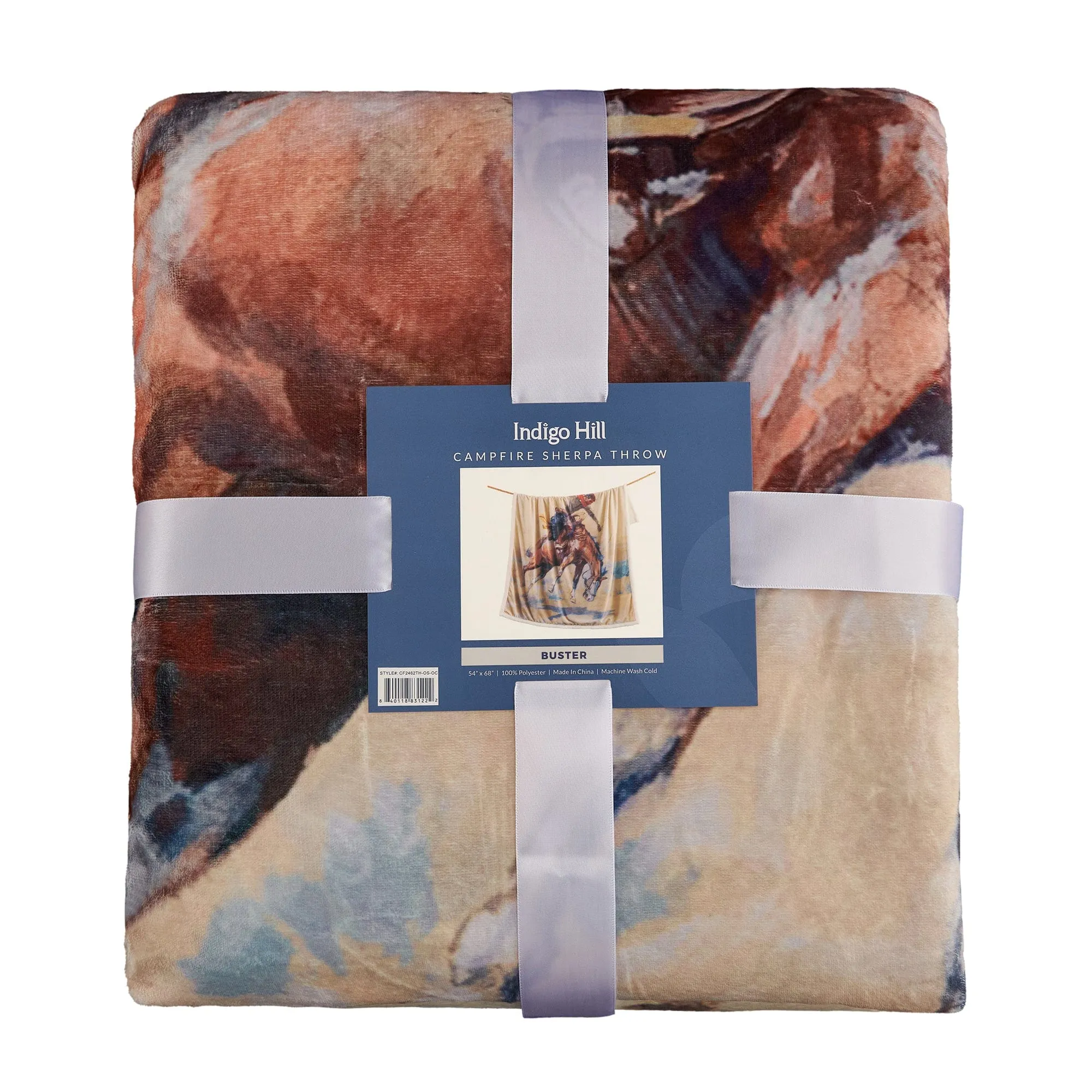 Buster Campfire Sherpa Throw