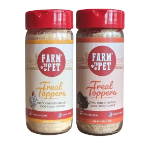 Chicken & Turkey Dog Food Topper Bundle