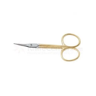 Clauss 3.5" Gold-Line Short Curved Blade Scissors