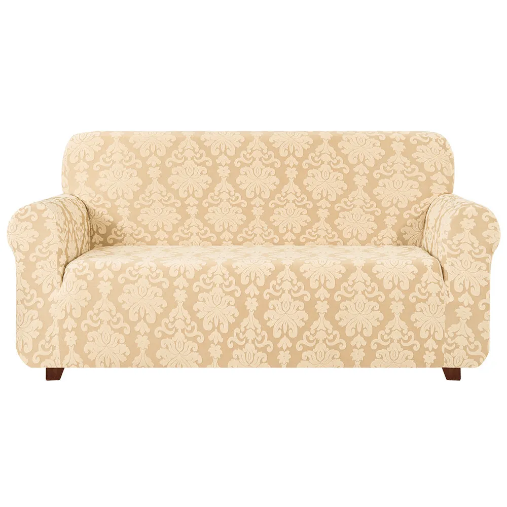 Clive Jacquard Stretch Sofa Slipcover