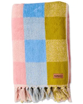 Corfu Tartan Terry Bath Towel