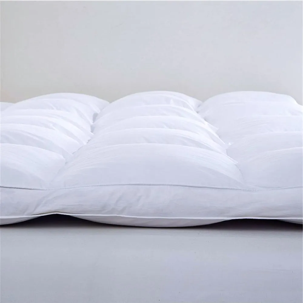 Cotton Home Mattress Topper Super Soft White