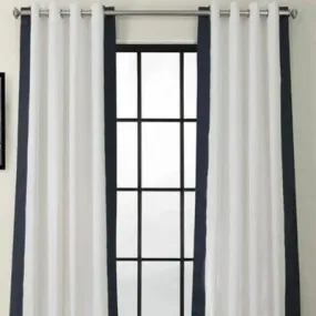 Curtains with patch design