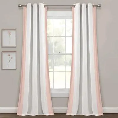 Curtains with patch design