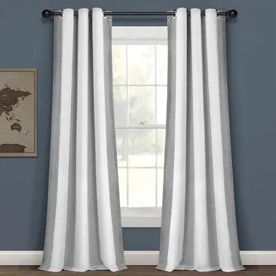 Curtains with patch design