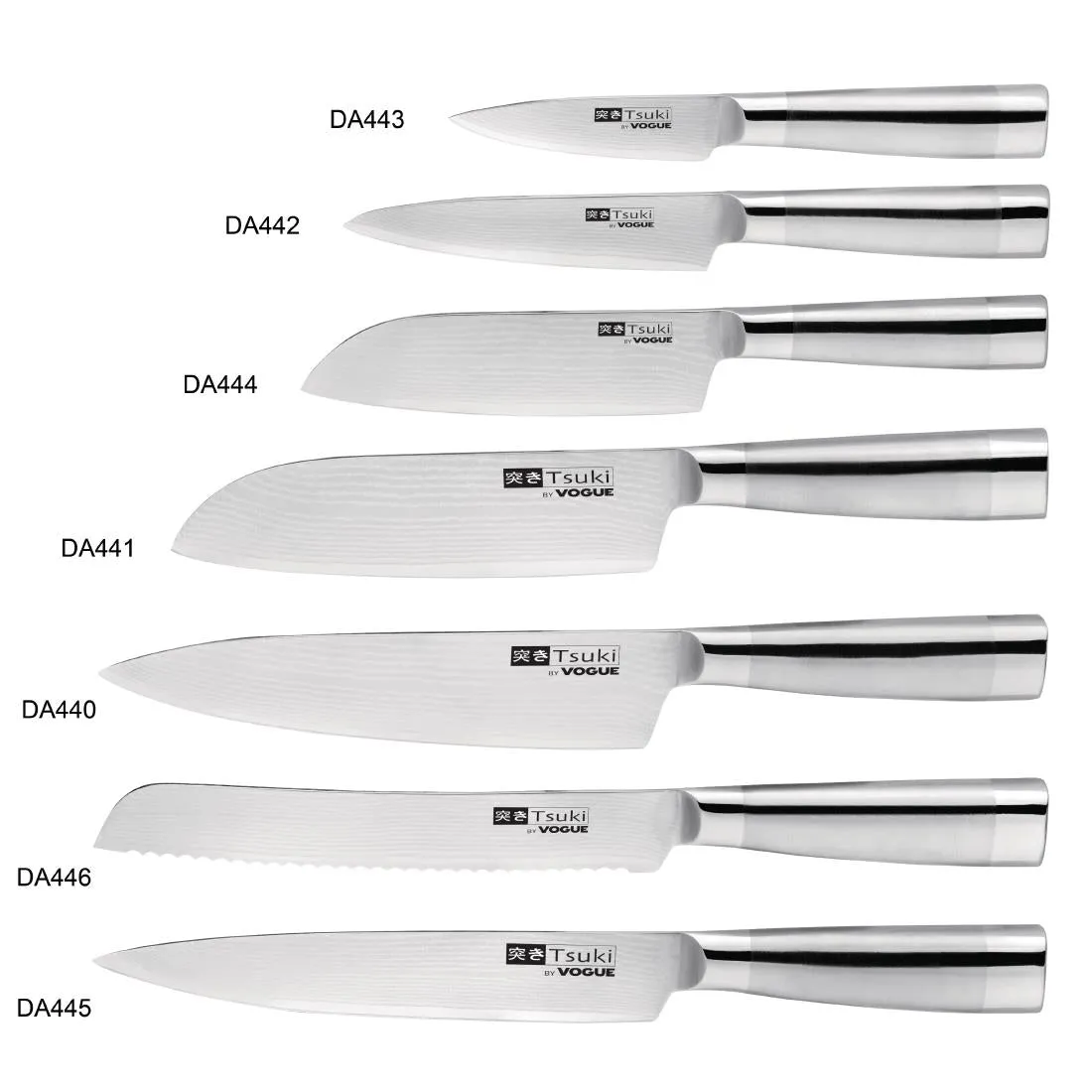 DA443 Tsuki Series 8 Paring Knife 8.8cm