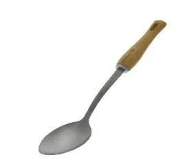 de Buyer Wood & Stainless Steel Spoon