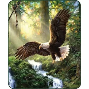 Eagles Flight Plush Blanket DB5431-2 Queen Size