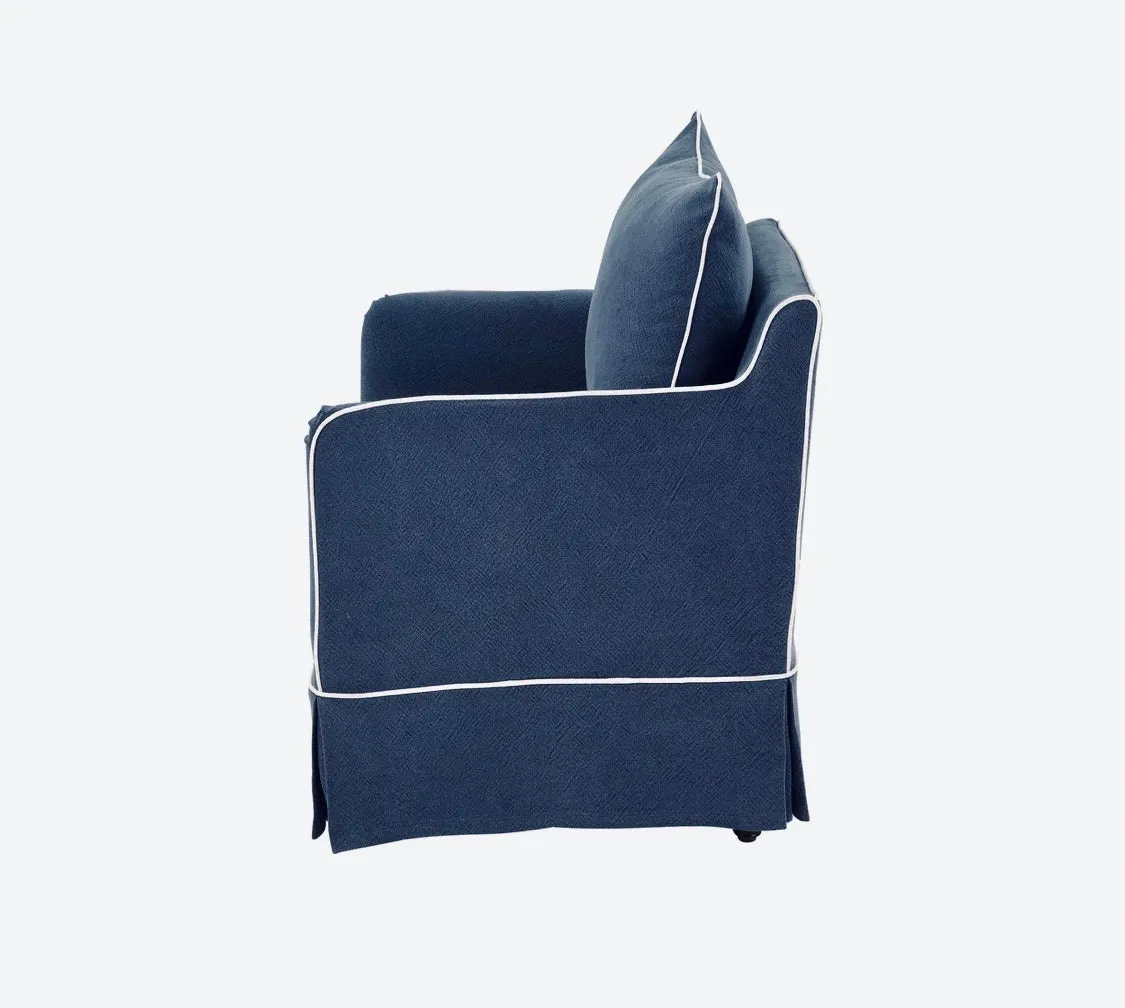 East Hampton Navy Armchair