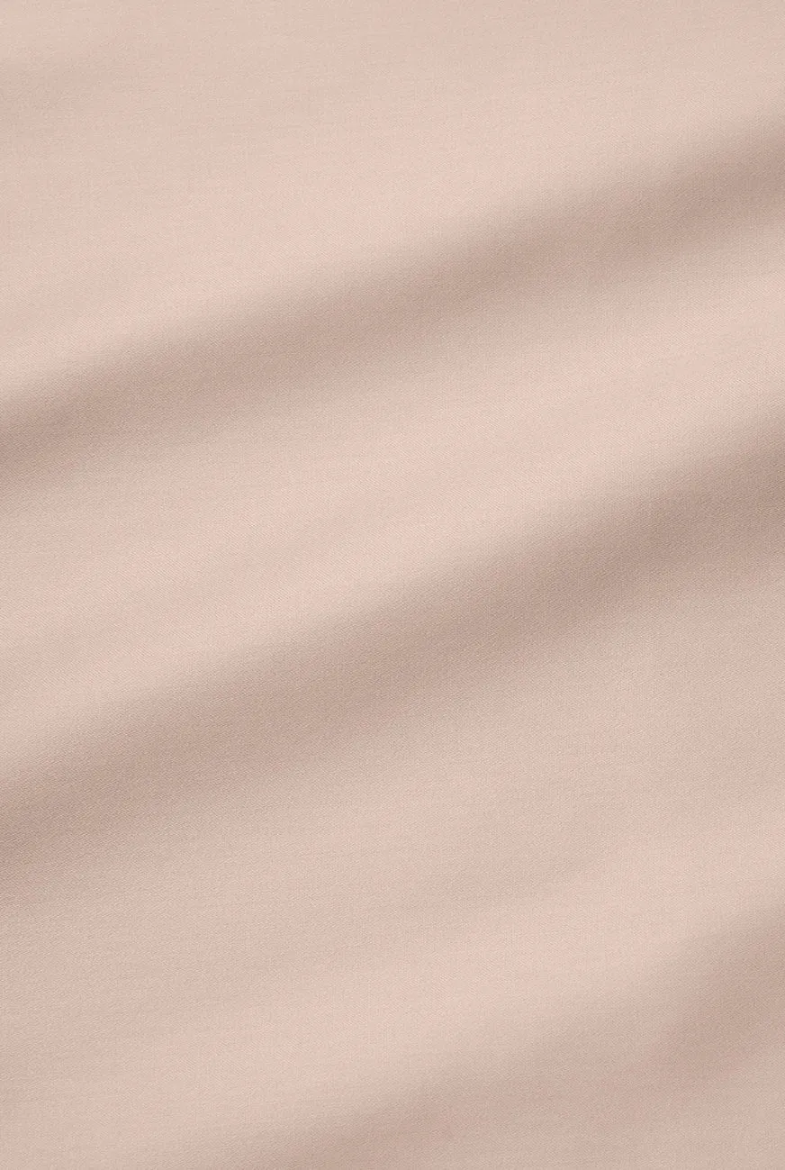 Egyptian Cotton Sateen Bedding in Misty Rose Color