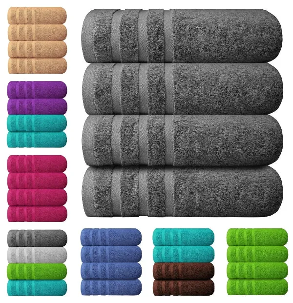 Extra Large Bath Sheets Towels 75 x 150cm 100% Egyptian Cobest bathroom towelstton Bath Towels 600GSM