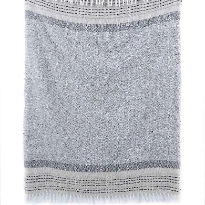 Fancy Cotton Throw | 86 x 53 Inches