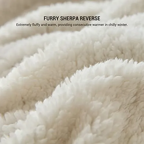 Faux Fur Super Soft Cozy Warm Fluffy Throw Blanket