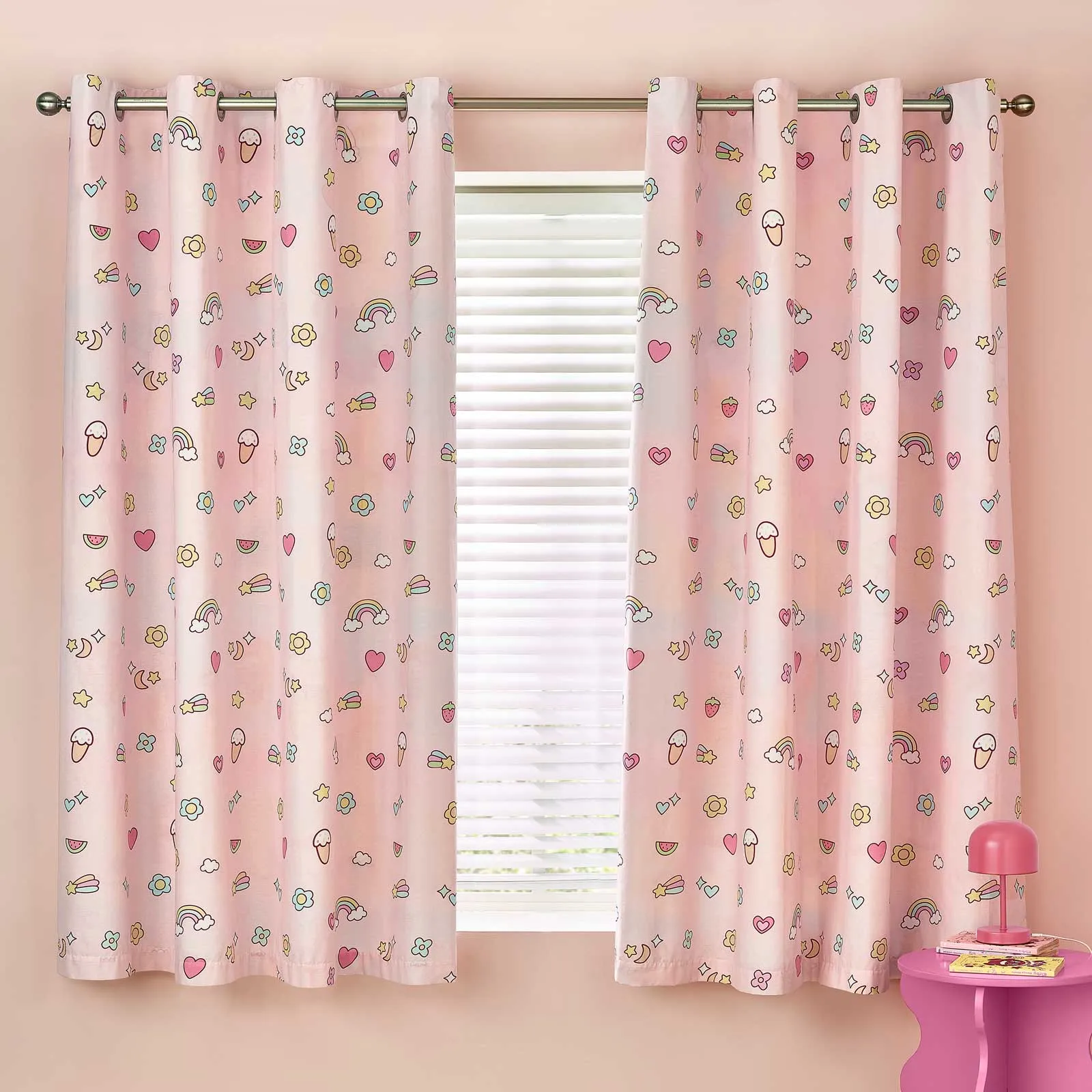 Forever Together Eyelet Curtains