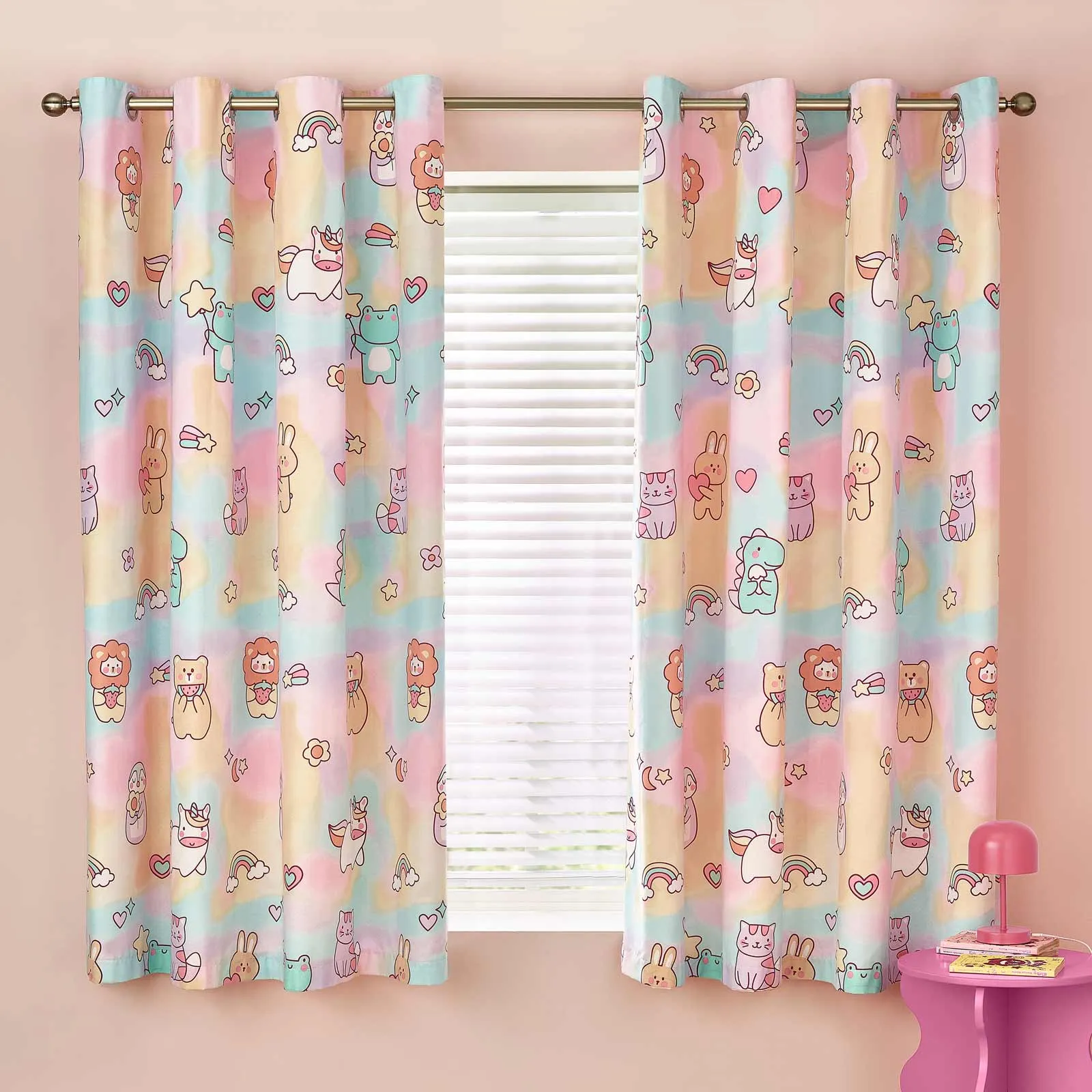 Forever Together Eyelet Curtains