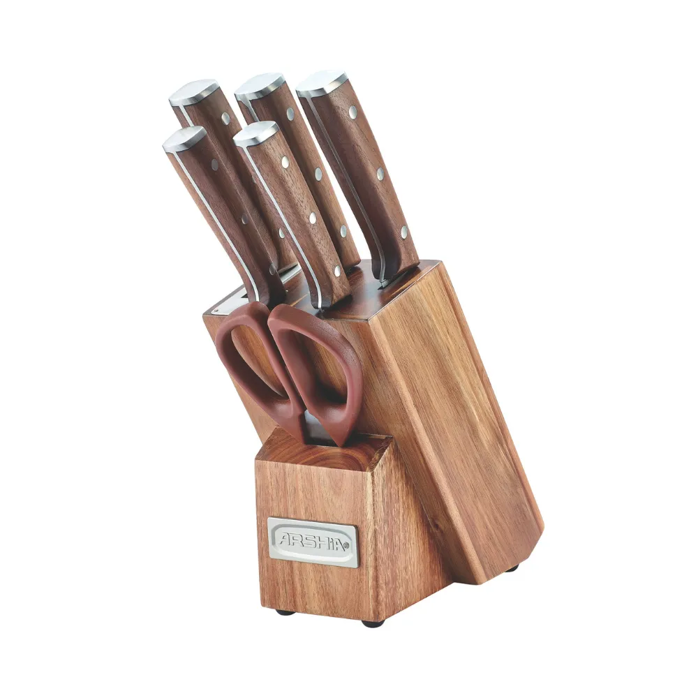 GERMAN STEEL KNIFE SET 7 PCS