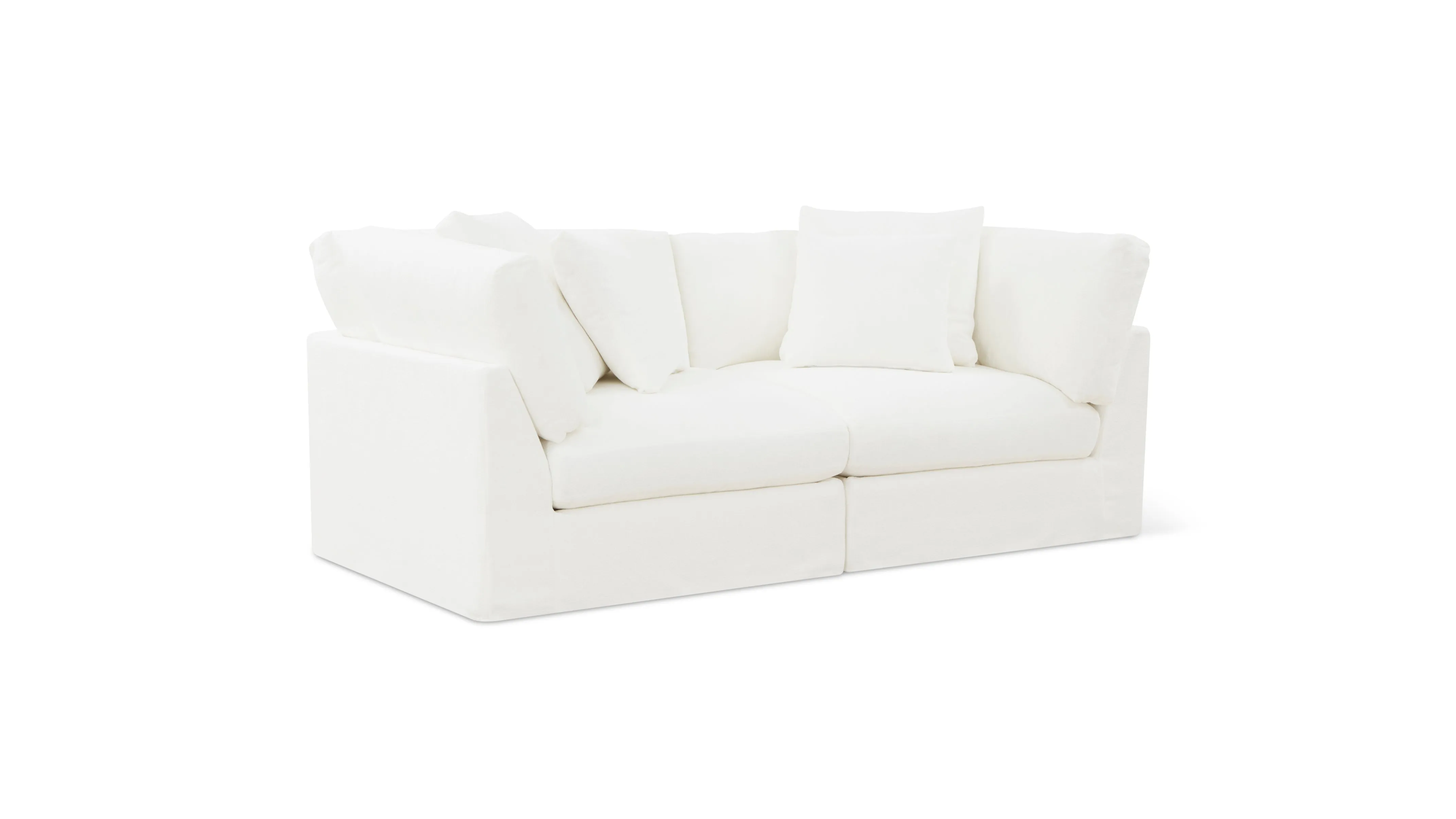 Get Together™ 2-Piece Modular Sofa, Large, Sea Salt