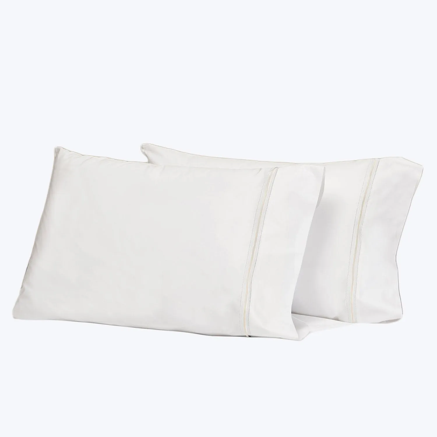 Gramercy Sheets & Pillowcases, White/Ivory