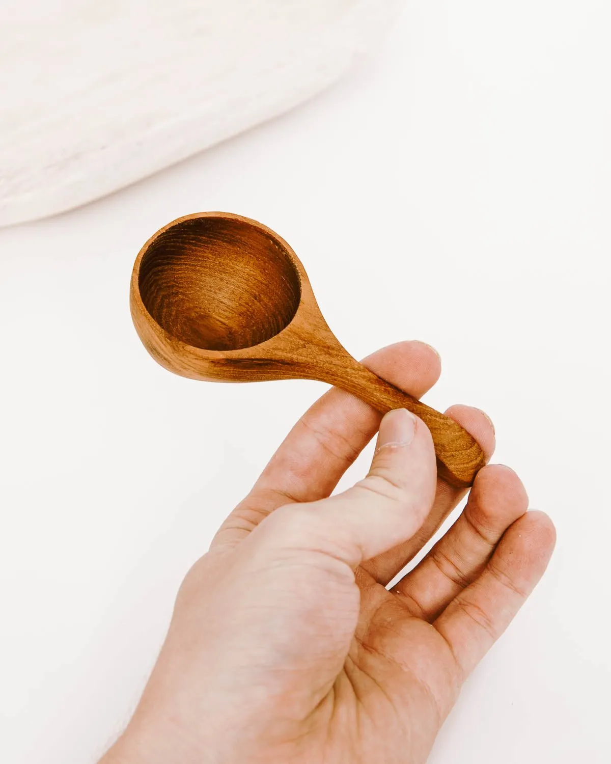 Hand-carved Teak Spoon