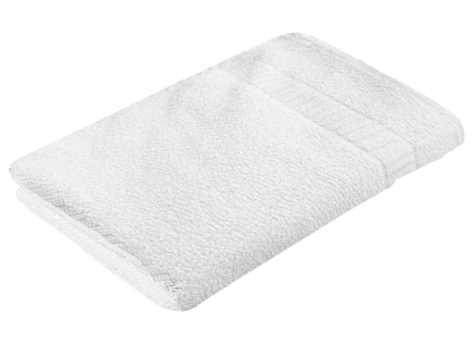 Heart Home Medium Size Cotton Face Towel, 30"x18"- Pack of 6 (White) -HS43HEARTH26627