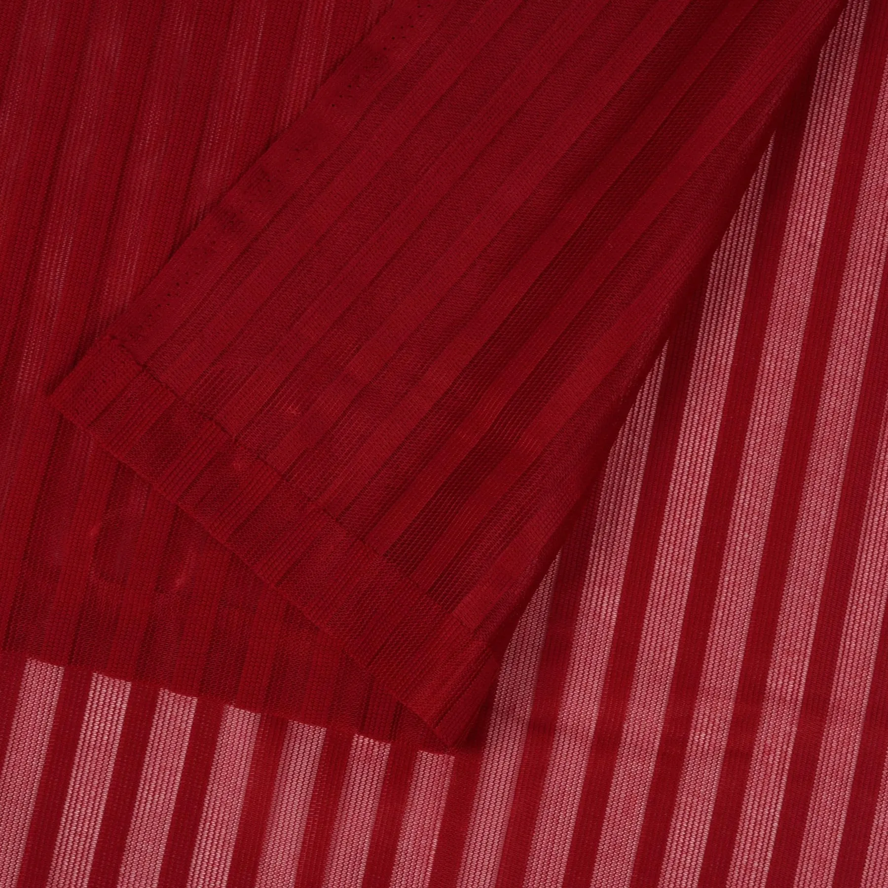 Heart Home Window Curtain | Sheer Window Curtains | Parda for Living Room | Drapes for Bedroom | Window Curtain Parda for Home Décor | Lining Net | 5 Feet | Maroon