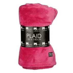 In The Mood 180cm Fuchsia Pink Famke Fleece Throw