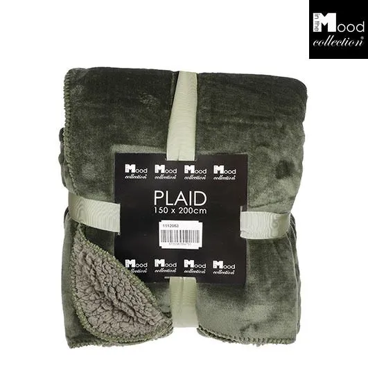 In The Mood 200cm x 150cm Green Mardy Fleece - 1112053