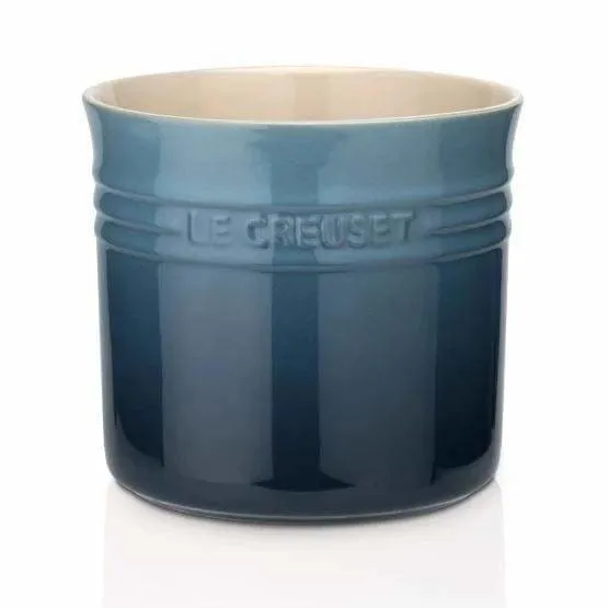 Le Creuset Stoneware Large Utensil Jar Marine