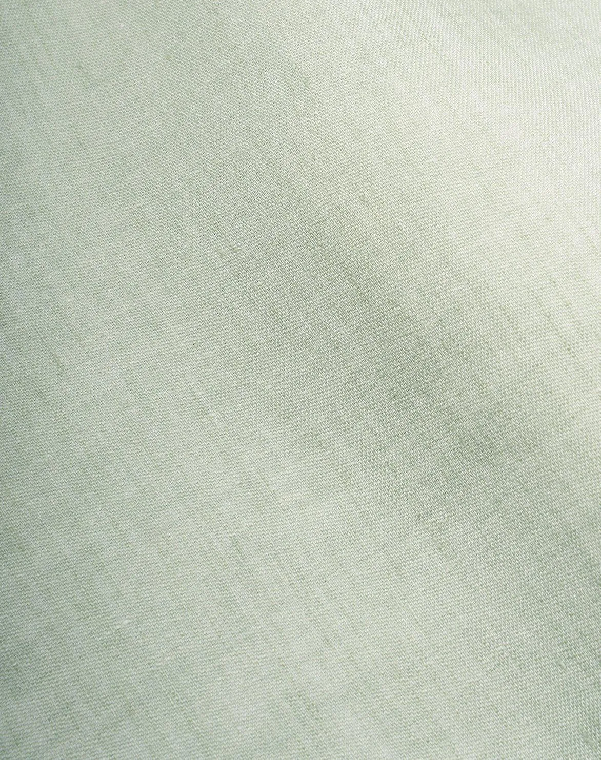 Linen Bedding Two Tone Stonewashed in Mint Color