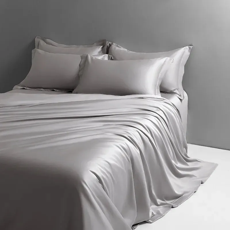 Luxury 1000TC Long Staple Cotton Silky Sateen Duvet Cover Set