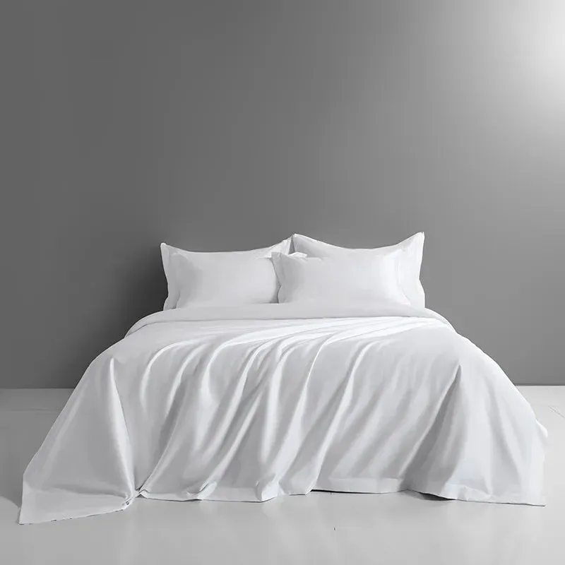 Luxury 1000TC Long Staple Cotton Silky Sateen Duvet Cover Set