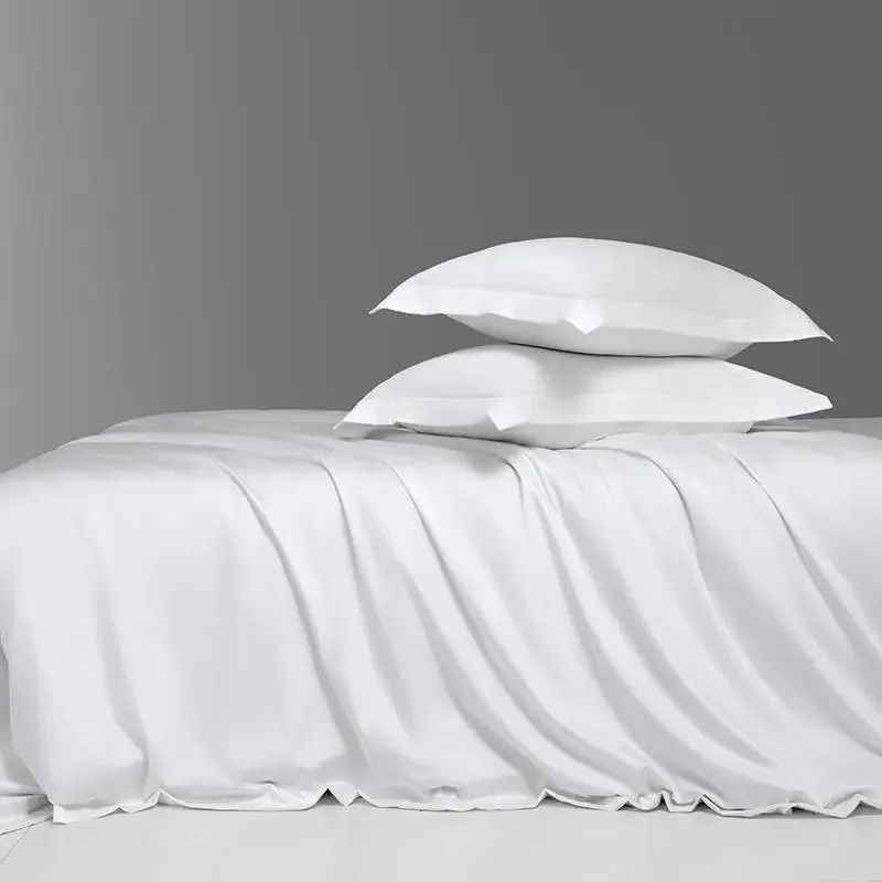 Luxury 1000TC Long Staple Cotton Silky Sateen Duvet Cover Set