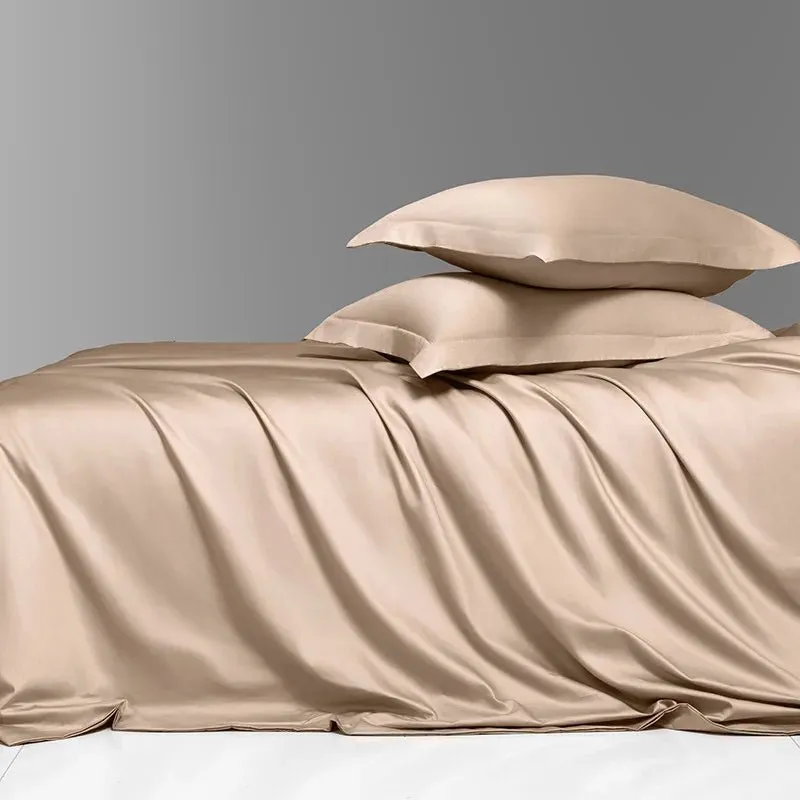 Luxury 1000TC Long Staple Cotton Silky Sateen Duvet Cover Set