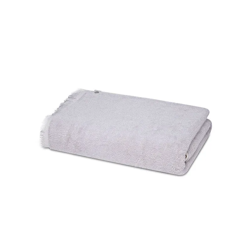 Melange Terry Cotton Bath Towel - Mineral Grey