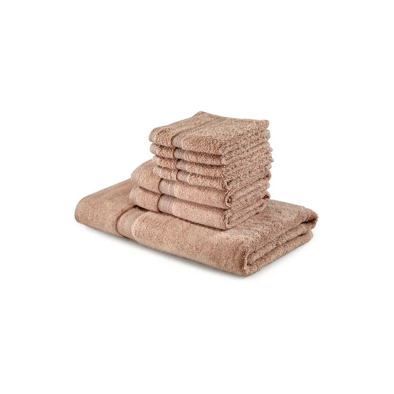 Miorah Towel Combo (Beige) - Eight Piece Set