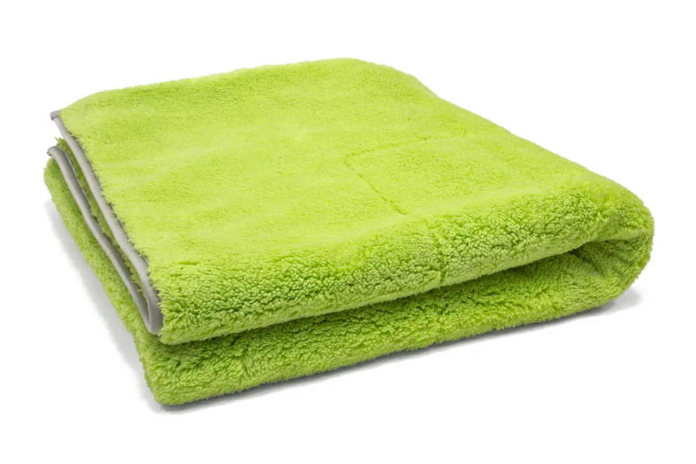 Motherfluffer Mega Plush Automotive Towel (1100 gsm, 22 in. x 22 in.) - Great for Drying, Dusting and Rinseless Wash